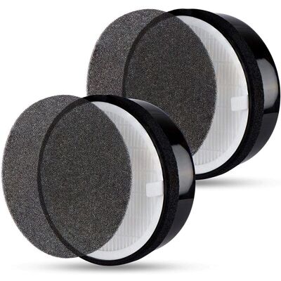 MOXIE Applicable À Filtre De Remplacement Pour Levoit Lv-h132 Purificateur D'Air Hepa Et Filtre À Charbon Actif Set Lv-h132-rf (2 Pcs) - Publicité MOXIE Applicable À Filtre De Remplacement Pour Levoit Lv-h132 Purificateur D'Air Hepa Et Filtre À Charbon Actif Set Lv-h132-rf (2 Pcs) - Publicité
