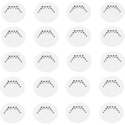 ABYSSE Lot De 20 Grilles De Ventilation Rondes En Acier Inoxydable De 35 Mm Pour Meubles De Cuisine - Publicité ABYSSE Lot De 20 Grilles De Ventilation Rondes En Acier Inoxydable De 35 Mm Pour Meubles De Cuisine - Publicité