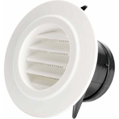 Scotch Bouche De Ventilation 75 Mm Avec Grille Protection Diamètre 75 Mm Abs Blanc - Publicité Scotch Bouche De Ventilation 75 Mm Avec Grille Protection Diamètre 75 Mm Abs Blanc - Publicité