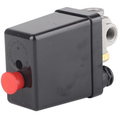 OEM Pressostat Pour Compresseur D'Air Npt 1/2 Po, Vanne De Régulation De Pression Réglable À 4 Voies, 90-120 Psi - Publicité OEM Pressostat Pour Compresseur D'Air Npt 1/2 Po, Vanne De Régulation De Pression Réglable À 4 Voies, 90-120 Psi - Publicité