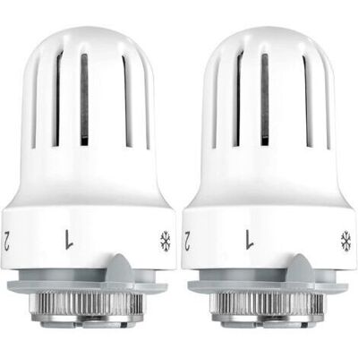 SCORPIO Tête Thermostatique,2 Pièces Vanne De Radiateur Thermostatique Radiateur Thermostatique Trv M30x1.5 Tête De Remplacement De Vanne De Radiateur Système De Chauffage Contrôle De La Température Pour Le B - Publicité SCORPIO Tête Thermostatique,2 Pièces Vanne De Radiateur Thermostatique Radiateur Thermostatique Trv M30x1.5 Tête De Remplacement De Vanne De Radiateur Système De Chauffage Contrôle De La Température Pour Le B - Publicité