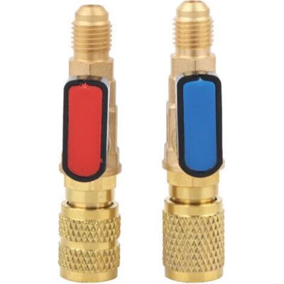 SCORPIO Boule D'Adaptateur De Tuyau De Charge De Climatisation De Valve De Réfrigérant Pour R22 R410a - Publicité SCORPIO Boule D'Adaptateur De Tuyau De Charge De Climatisation De Valve De Réfrigérant Pour R22 R410a - Publicité