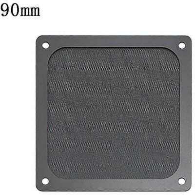 FLAMMKRAFT Filtre À Poussière Magnétique, Grille De Protection Anti-poussière Pour Ventilateur, Avec Trou Pour Pc - 90 Mm X 90 Mm - Publicité FLAMMKRAFT Filtre À Poussière Magnétique, Grille De Protection Anti-poussière Pour Ventilateur, Avec Trou Pour Pc - 90 Mm X 90 Mm - Publicité