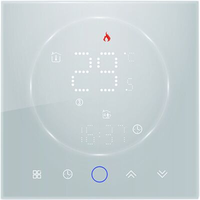 MOXIE Sjlerst Thermostat Intelligent 3a, Affichage Led Numérique Programmable, Contrôleur De Température Pour Chauffage Au Sol, Thermostat Mural Intelligent Numérique Pour Le Chauffage De L'Eau - Publicité MOXIE Sjlerst Thermostat Intelligent 3a, Affichage Led Numérique Programmable, Contrôleur De Température Pour Chauffage Au Sol, Thermostat Mural Intelligent Numérique Pour Le Chauffage De L'Eau - Publicité