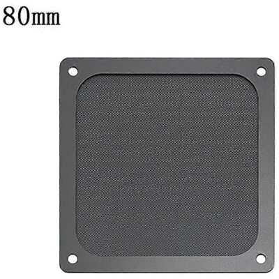 FLAMMKRAFT Filtre À Poussière Magnétique, Grille De Protection Anti-poussière Pour Ventilateur, Avec Trou Pour Pc - 80 Mm X 80 Mm - Publicité FLAMMKRAFT Filtre À Poussière Magnétique, Grille De Protection Anti-poussière Pour Ventilateur, Avec Trou Pour Pc - 80 Mm X 80 Mm - Publicité