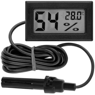 MOXIE Sjlerst Thermomètre Hygromètre Numérique Mini Température Humidité Intérieure Extérieure Avec Sonde - Publicité MOXIE Sjlerst Thermomètre Hygromètre Numérique Mini Température Humidité Intérieure Extérieure Avec Sonde - Publicité