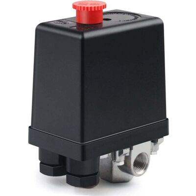 Scotch Soupape De Compresseur D'Air 220v Pressostat Automatique Contrôle Interrupteur Réduction Rapide Pression 4 Trous - Publicité Scotch Soupape De Compresseur D'Air 220v Pressostat Automatique Contrôle Interrupteur Réduction Rapide Pression 4 Trous - Publicité