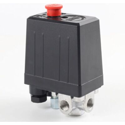 OEM Vanne De Compresseur D'Air 220 V, Pressostat Automatique, Interrupteur De Compresseur D'Air, Vanne De Régulation Pour Réduction Rapide De La Pression (4 Trous) - Publicité OEM Vanne De Compresseur D'Air 220 V, Pressostat Automatique, Interrupteur De Compresseur D'Air, Vanne De Régulation Pour Réduction Rapide De La Pression (4 Trous) - Publicité
