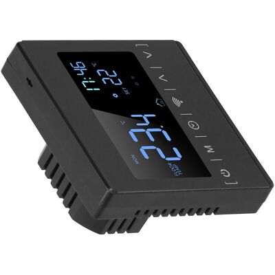 MOXIE Fournitures Industrielles De Thermostat Programmable De Wifi D'Écran Tactile De Contrleur De Chauffage Par Le Sol - Publicité MOXIE Fournitures Industrielles De Thermostat Programmable De Wifi D'Écran Tactile De Contrleur De Chauffage Par Le Sol - Publicité