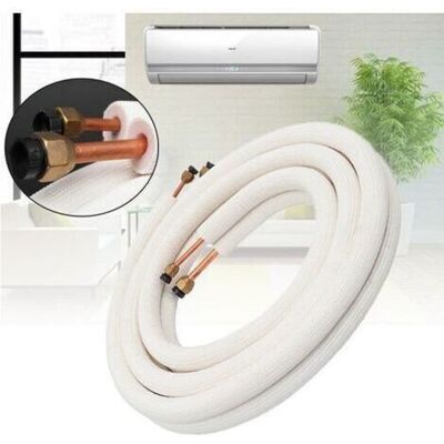 Tuyau En Cuivre Pour Climatiseur 1/4 3/8 – Tuyau Réfrigérant Isolé 3 Mètres – Cuivre Et Aluminium – Installation Facile – Vision - Publicité Tuyau En Cuivre Pour Climatiseur 1/4 3/8 – Tuyau Réfrigérant Isolé 3 Mètres – Cuivre Et Aluminium – Installation Facile – Vision - Publicité