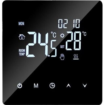 SANS MARQUE Thermostat Connecté Wifi Pour Chaudière À Gaz – Programmable Avec Interface Tactile – Charge Maximale 3a – Tension 90v-240v Ca - Publicité SANS MARQUE Thermostat Connecté Wifi Pour Chaudière À Gaz – Programmable Avec Interface Tactile – Charge Maximale 3a – Tension 90v-240v Ca - Publicité