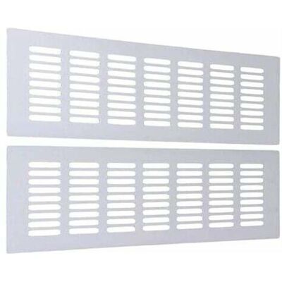 ABYSSE Grille De Ventilation Rectangulaire En Aluminium 30 Cm – Pour Cuisine, Salle De Bain, Garage – Installation Facile Avec Trous Pré-percés – Lot De 2 Pièces - Publicité ABYSSE Grille De Ventilation Rectangulaire En Aluminium 30 Cm – Pour Cuisine, Salle De Bain, Garage – Installation Facile Avec Trous Pré-percés – Lot De 2 Pièces - Publicité