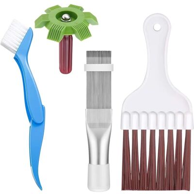 Melissa Peigne De Climatiseur, Brosse De Nettoyage De Climatiseur, 4 Pièces Brosse De Climatiseur Set, Brosse De Nettoyage Condenseur De Climatiseur - Publicité Melissa Peigne De Climatiseur, Brosse De Nettoyage De Climatiseur, 4 Pièces Brosse De Climatiseur Set, Brosse De Nettoyage Condenseur De Climatiseur - Publicité
