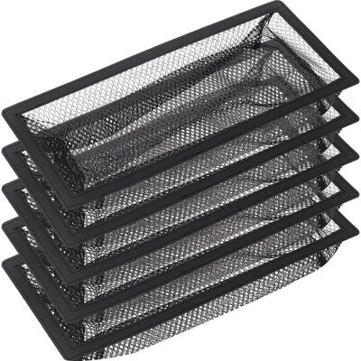 Vision Grille De Ventilation De Sol, Lot De 5 Filtres À Mailles Pour Grilles De Ventilation De Sol (10 X 25 Cm) - Publicité Vision Grille De Ventilation De Sol, Lot De 5 Filtres À Mailles Pour Grilles De Ventilation De Sol (10 X 25 Cm) - Publicité