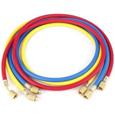 MOXIE Sjlerst 1,5 M 600 Psi 1/4 Po Accessoire Pour Outil D'Ajout De Réfrigérant Fluoré Pour Climatisation - Publicité MOXIE Sjlerst 1,5 M 600 Psi 1/4 Po Accessoire Pour Outil D'Ajout De Réfrigérant Fluoré Pour Climatisation - Publicité
