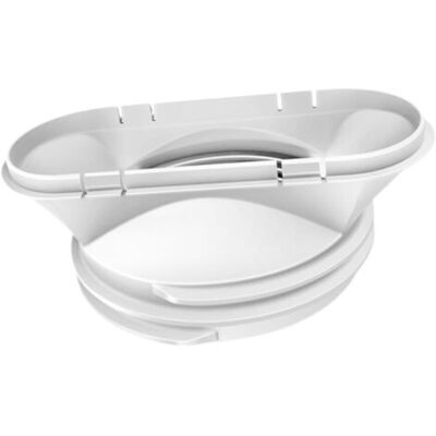 ABYSSE 1 Pièce Raccord De Tuyau De Climatisation, Adaptateur De Conduit D'Air, Grille De Ventilation De Climatisation - Publicité ABYSSE 1 Pièce Raccord De Tuyau De Climatisation, Adaptateur De Conduit D'Air, Grille De Ventilation De Climatisation - Publicité