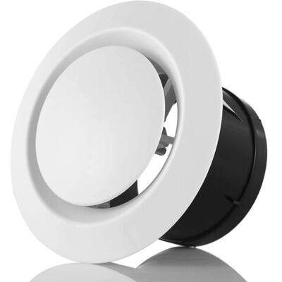 OEM Royaluxe-valve À Disque Blanche De 75 Mm, Couvercle De Ventilation Réglable En Abs Au Plafond Ou Au Mur, Grille D'Aération Ronde Pour Ventilateur D'Extraction, Ventilateur De Tuyau - Publicité OEM Royaluxe-valve À Disque Blanche De 75 Mm, Couvercle De Ventilation Réglable En Abs Au Plafond Ou Au Mur, Grille D'Aération Ronde Pour Ventilateur D'Extraction, Ventilateur De Tuyau - Publicité