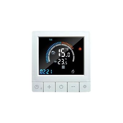 OEM Thermostat Intelligent K5h25awifi, Régulateur De Température Connecté Avec Protection Ip21, Puissance De Charge 3200w, Courant De Contact 16a, Contrôle À Distance Pour Chauffage Maison - Publicité OEM Thermostat Intelligent K5h25awifi, Régulateur De Température Connecté Avec Protection Ip21, Puissance De Charge 3200w, Courant De Contact 16a, Contrôle À Distance Pour Chauffage Maison - Publicité