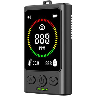 OEM Détecteur De Co2 Moniteur De Qualité De L'Air Testeur Abs Avec Affichage En Temps Réel Pour La Mesure De L'Humidité De La Température Co2 - Publicité OEM Détecteur De Co2 Moniteur De Qualité De L'Air Testeur Abs Avec Affichage En Temps Réel Pour La Mesure De L'Humidité De La Température Co2 - Publicité