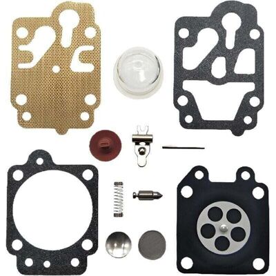 ACKERMAN Joint De Carburateur Et Kit De Diaphragme Pour Carburateur, Kit De Rparation Membrane Remplac Carburateurs Dbroussailleuse,valve De Lampe D'amorce De Kit De Rparation De Carburateur - Publicité ACKERMAN Joint De Carburateur Et Kit De Diaphragme Pour Carburateur, Kit De Rparation Membrane Remplac Carburateurs Dbroussailleuse,valve De Lampe D'amorce De Kit De Rparation De Carburateur - Publicité