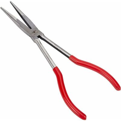 SANS MARQUE Pince À Bec Long 11 Pouce Pinces À Longue Portée Longue Ligne Droite Pince À Long Bec Effilé Avec Pince À Mâchoires Dentelées Pour La Fabrication De Bijoux Artisanaux - Publicité SANS MARQUE Pince À Bec Long 11 Pouce Pinces À Longue Portée Longue Ligne Droite Pince À Long Bec Effilé Avec Pince À Mâchoires Dentelées Pour La Fabrication De Bijoux Artisanaux - Publicité