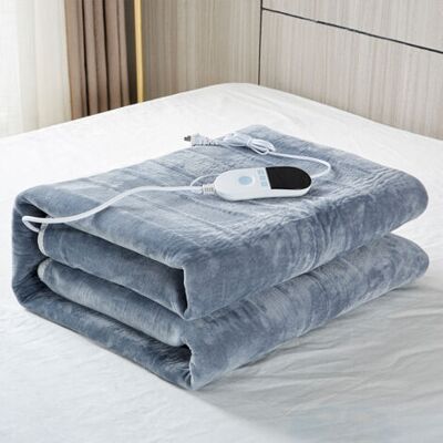 OEM Couverture Chauffante Électrique 175 X 150 Cm – 9 Niveaux De Température – Flanelle Lavable En Machine – Système De Chauffage Sécurisé - Publicité OEM Couverture Chauffante Électrique 175 X 150 Cm – 9 Niveaux De Température – Flanelle Lavable En Machine – Système De Chauffage Sécurisé - Publicité