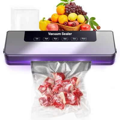 OEM Machine De Mise Sous Vide Professionnelle 85kpa, Scelleuse Automatique Pour Aliments Secs Et Humides, 4 Modes, 700g Compacte, Conservation Longue Durée, 50 Sacs Inclus - Publicité OEM Machine De Mise Sous Vide Professionnelle 85kpa, Scelleuse Automatique Pour Aliments Secs Et Humides, 4 Modes, 700g Compacte, Conservation Longue Durée, 50 Sacs Inclus - Publicité
