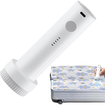 OEM Pompe À Vide Électrique Sans Fil Pour Sacs De Rangement Sous Vide, Rechargeable Usb-c - Publicité OEM Pompe À Vide Électrique Sans Fil Pour Sacs De Rangement Sous Vide, Rechargeable Usb-c - Publicité