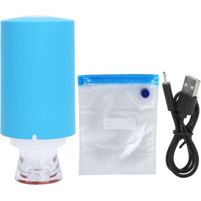 MOXIE Usb Portatif Électrique De Pompe De Scellant Sous Vide Rechargeable Pour Le Séchage De Vêtements De Stockage De Nourriture À La Maison - Publicité MOXIE Usb Portatif Électrique De Pompe De Scellant Sous Vide Rechargeable Pour Le Séchage De Vêtements De Stockage De Nourriture À La Maison - Publicité