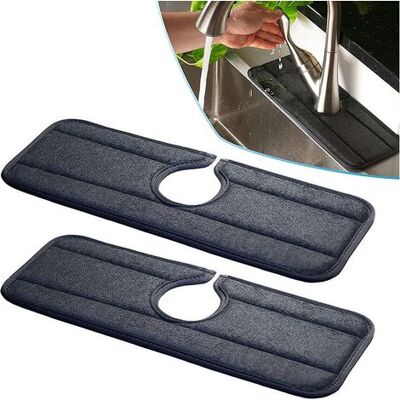 OEM Tapis D’évier Pour Robinet De Cuisine Lntyq – Microfibre Absorbante, Anti-éclaboussures & Récupérateur D’égouttement Lavable En Machine - Publicité OEM Tapis D’évier Pour Robinet De Cuisine Lntyq – Microfibre Absorbante, Anti-éclaboussures & Récupérateur D’égouttement Lavable En Machine - Publicité