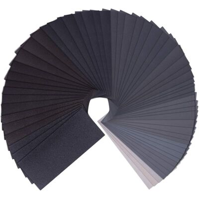 OEM 36 Pièces Papier De Verre 9 X 3,6 Pouces Sec Et Humide Assortiment De Papier Abrasive Grain 10000 7000 5000 3000 2500 2000 1500 1200 1000 800 600 400 320 240 180 150 120 80 Papier De Ponçage, - Publicité OEM 36 Pièces Papier De Verre 9 X 3,6 Pouces Sec Et Humide Assortiment De Papier Abrasive Grain 10000 7000 5000 3000 2500 2000 1500 1200 1000 800 600 400 320 240 180 150 120 80 Papier De Ponçage, - Publicité