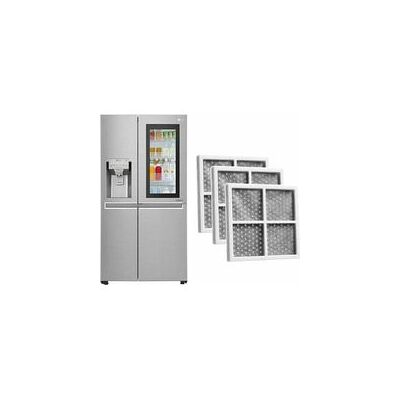 SANS MARQUE 3 Pièces - À Air De Rechange Lg Pure N Fresh Pour Réfrigérateur,filtre À Air De Réfrigérateur, Filtre À Air Pour Congélateur Compatible Avec Lg Lt120f, Lfx31925sw, Lfx31925sb - Publicité SANS MARQUE 3 Pièces - À Air De Rechange Lg Pure N Fresh Pour Réfrigérateur,filtre À Air De Réfrigérateur, Filtre À Air Pour Congélateur Compatible Avec Lg Lt120f, Lfx31925sw, Lfx31925sb - Publicité