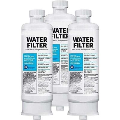 BRAST Lot De 3 Filtres À Eau De Réfrigérateur De Rechange Pour Samsung Da97-17376b Da97-08006c Haf-qin Haf-qin/exp Ikodm - Publicité BRAST Lot De 3 Filtres À Eau De Réfrigérateur De Rechange Pour Samsung Da97-17376b Da97-08006c Haf-qin Haf-qin/exp Ikodm - Publicité