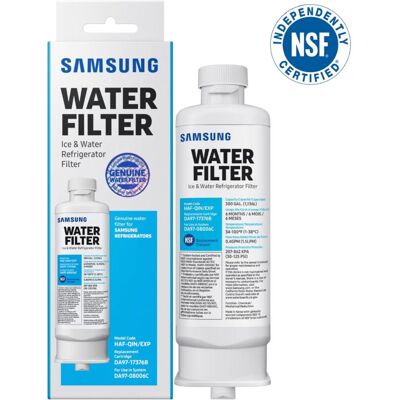 ACKERMAN Filtre À Eau De Rechange Pour Réfrigérateur Samsung Da97-17376b Da97-08006c Haf-qin Haf-qin/exp - Publicité ACKERMAN Filtre À Eau De Rechange Pour Réfrigérateur Samsung Da97-17376b Da97-08006c Haf-qin Haf-qin/exp - Publicité