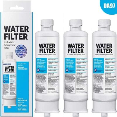 OEM Lot De 3 Filtres À Eau De Réfrigérateur De Rechange Da97-17376b Da97-08006c Haf-qin Haf-qin/exp Pour Réfrigérateurs Samsung Multi-portes - Publicité OEM Lot De 3 Filtres À Eau De Réfrigérateur De Rechange Da97-17376b Da97-08006c Haf-qin Haf-qin/exp Pour Réfrigérateurs Samsung Multi-portes - Publicité