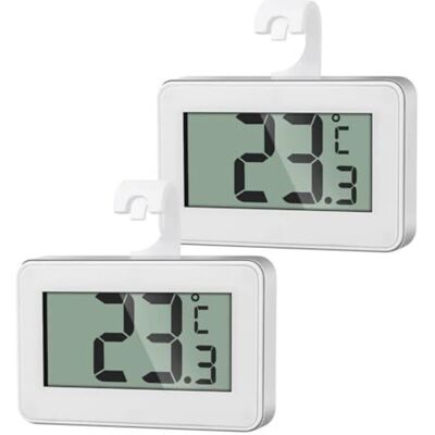 Scotch 2 Thermomètre Numérique Mini, Thermometre Congélateur, Thermometre Frigo Digital - Publicité Scotch 2 Thermomètre Numérique Mini, Thermometre Congélateur, Thermometre Frigo Digital - Publicité