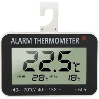 SCORPIO Thermomètre De Réfrigérateur Mesure De -40c À +70c Thermomètre De Réfrigérateur Électronique Alarme Numérique Congélateur - Publicité SCORPIO Thermomètre De Réfrigérateur Mesure De -40c À +70c Thermomètre De Réfrigérateur Électronique Alarme Numérique Congélateur - Publicité