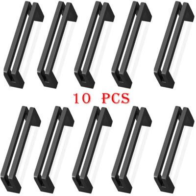 ACKERMAN 10pcs Poignée Meuble Entraxe 96mm Poignée Porte Cuisine Noire Poignee Barre Meuble Poignee De Cuisine Noire Pour Portes, Fenêtres, Tiroirs, Armoires, Réfrigérateurs - Publicité ACKERMAN 10pcs Poignée Meuble Entraxe 96mm Poignée Porte Cuisine Noire Poignee Barre Meuble Poignee De Cuisine Noire Pour Portes, Fenêtres, Tiroirs, Armoires, Réfrigérateurs - Publicité