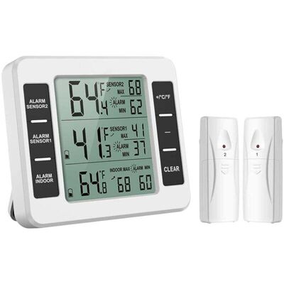 OEM Thermomètre Pour Réfrigérateur. Thermomètre Numérique Pour Congélateur Avec Moniteur De Température - Publicité OEM Thermomètre Pour Réfrigérateur. Thermomètre Numérique Pour Congélateur Avec Moniteur De Température - Publicité