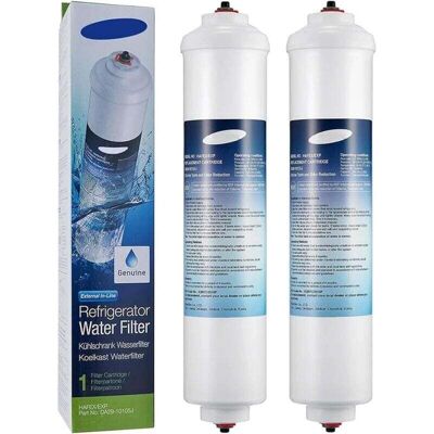 OEM Filtre À Eau Pour Réfrigérateur, Compatible Avec Samsung Da29-10105j, Compatible Avec Aqua-pure Plus (2 Pièces) - Publicité OEM Filtre À Eau Pour Réfrigérateur, Compatible Avec Samsung Da29-10105j, Compatible Avec Aqua-pure Plus (2 Pièces) - Publicité