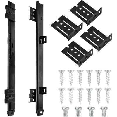 OEM Coulisse Tiroir Glissière De Clavier, Kit De Glissières Pour Clavier À Réglage De La Hauteur, Glissières À Roulement À Billes Pour Plate-forme/étagère Ou Tiroir Pour Clavier À Placer Sous Le Bureau - Publicité OEM Coulisse Tiroir Glissière De Clavier, Kit De Glissières Pour Clavier À Réglage De La Hauteur, Glissières À Roulement À Billes Pour Plate-forme/étagère Ou Tiroir Pour Clavier À Placer Sous Le Bureau - Publicité