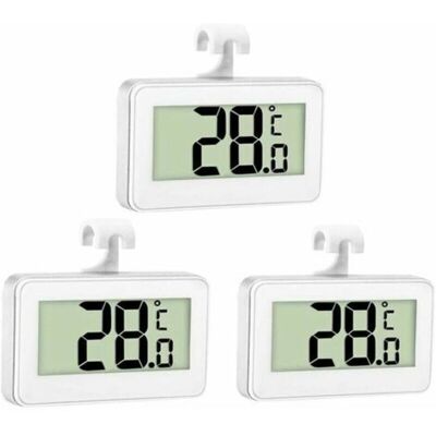 Scotch 3x Thermomètre De Réfrigérateur Thermomètre Numérique Congélateur Thermomètre Refrigerateur Chambre Thermomètre Congélateur Imperméable Avec Écran Lcd Avec Crochet Pour Lecture De Température - Publicité Scotch 3x Thermomètre De Réfrigérateur Thermomètre Numérique Congélateur Thermomètre Refrigerateur Chambre Thermomètre Congélateur Imperméable Avec Écran Lcd Avec Crochet Pour Lecture De Température - Publicité