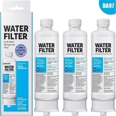 OEM Lot De 3 Filtres À Eau De Réfrigérateur De Rechange Da97-17376b Da97-08006c Haf-qin Haf-qin/exp Pour Réfrigérateurs Samsung Multi-portes - Publicité OEM Lot De 3 Filtres À Eau De Réfrigérateur De Rechange Da97-17376b Da97-08006c Haf-qin Haf-qin/exp Pour Réfrigérateurs Samsung Multi-portes - Publicité