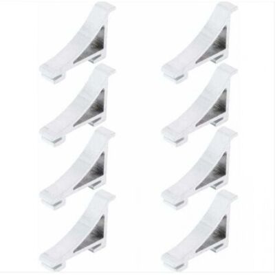 SCORPIO 8 Pcs Frigo Tarifs De Tablette Support De Clip De Tablette Pour Réfrigérateur Congélateur De Refroidisseur - Publicité SCORPIO 8 Pcs Frigo Tarifs De Tablette Support De Clip De Tablette Pour Réfrigérateur Congélateur De Refroidisseur - Publicité