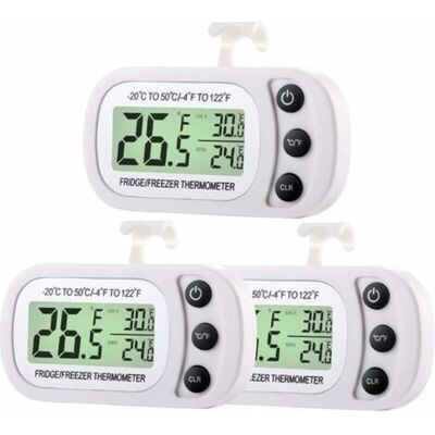 Scotch Thermomètre Numérique Pour Réfrigérateur Et Congélateur Thermomètre De Pièce Pour Réfrigérateur Thermomètre De Température Étanche Pour Réfrigérateur Avec Fonction D'Enregistrement Max Min Grand Écran - Publicité Scotch Thermomètre Numérique Pour Réfrigérateur Et Congélateur Thermomètre De Pièce Pour Réfrigérateur Thermomètre De Température Étanche Pour Réfrigérateur Avec Fonction D'Enregistrement Max Min Grand Écran - Publicité