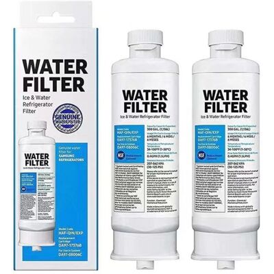 OEM Pièces Détachées Pour Réfrigérateur 2x Compatible Samsung Refrigerator Water Filter Da97-17376b Refrigerator Cartridge (haf-qin/exp),refrigerator Spare Parts-crezuo - Publicité OEM Pièces Détachées Pour Réfrigérateur 2x Compatible Samsung Refrigerator Water Filter Da97-17376b Refrigerator Cartridge (haf-qin/exp),refrigerator Spare Parts-crezuo - Publicité