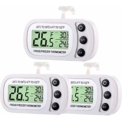 Scotch Thermomètre Numérique Pour Réfrigérateur Et Congélateur Thermomètre De Pièce Pour Réfrigérateur Thermomètre De Température Étanche Pour Réfrigérateur Avec Fonction D'Enregistrement Max - Publicité Scotch Thermomètre Numérique Pour Réfrigérateur Et Congélateur Thermomètre De Pièce Pour Réfrigérateur Thermomètre De Température Étanche Pour Réfrigérateur Avec Fonction D'Enregistrement Max - Publicité
