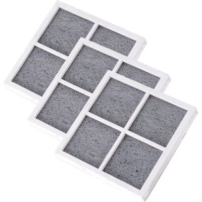 Ackerman– Lot De 3 Filtres À Air De Rechange Pour Réfrigérateur Lg Pure N Fresh – Charbon Actif Pour Élimination Des Odeurs – Installation Facile - Publicité Ackerman– Lot De 3 Filtres À Air De Rechange Pour Réfrigérateur Lg Pure N Fresh – Charbon Actif Pour Élimination Des Odeurs – Installation Facile - Publicité