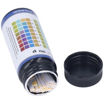 OEM Bandes De Test Ph 100 Unités - Méthode Colorimétrique Précise Pour Eau, Urine, Aquarium, Piscine Et Laboratoire -ulisem - Publicité OEM Bandes De Test Ph 100 Unités - Méthode Colorimétrique Précise Pour Eau, Urine, Aquarium, Piscine Et Laboratoire -ulisem - Publicité