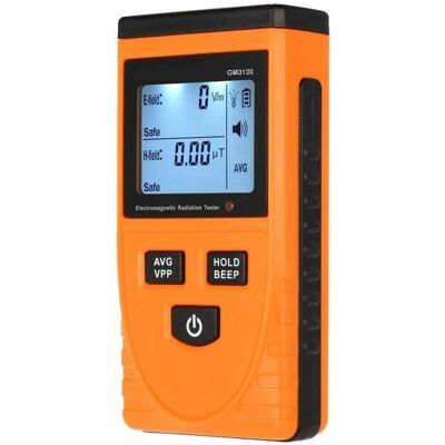 OEM Testeur De Compteur Gauss Emf Elf Testeur D'Intensité De Champ Magnétique Détecteur De Champ Électromagnétique Avec Écran Lcd Numérique - Publicité OEM Testeur De Compteur Gauss Emf Elf Testeur D'Intensité De Champ Magnétique Détecteur De Champ Électromagnétique Avec Écran Lcd Numérique - Publicité